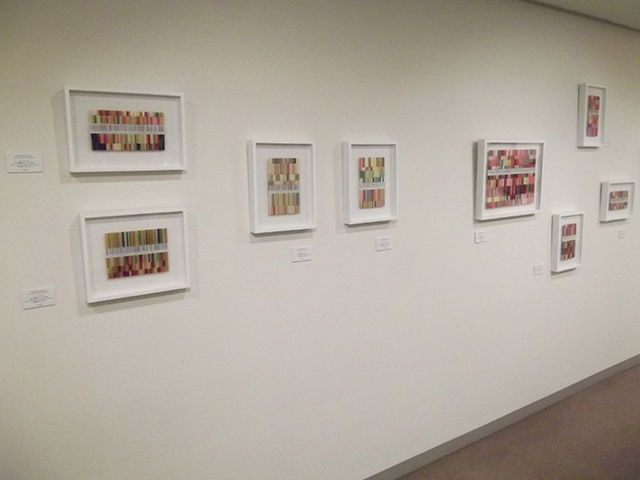 Exhibition photos -Colors Up Close, Gradations at a Distance-  Hidemi Shimura