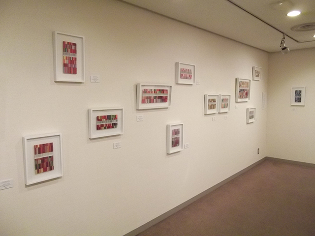 Exhibition photos -Colors Up Close, Gradations at a Distance-  Hidemi Shimura