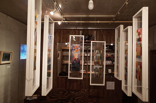 Silent Invaders in Yokohama -Public Viewing of Striped Alien’s Room- Exhibition Photos  Hidemi Shimura